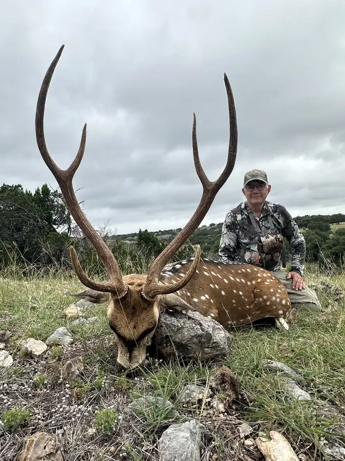 Free-Range Axis hunt with RPG Adventures in Texas