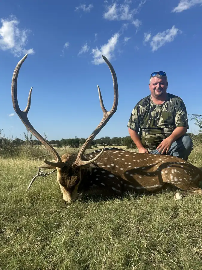 Free-Range Axis hunt with RPG Adventures in Texas