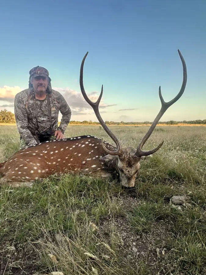 Free-Range Axis hunt with RPG Adventures in Texas