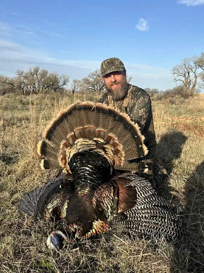 Rio Grande turkey hunt in Texas with RPG Adventures