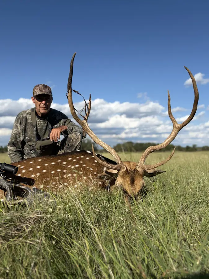 Free-Range Axis hunt with RPG Adventures in Texas