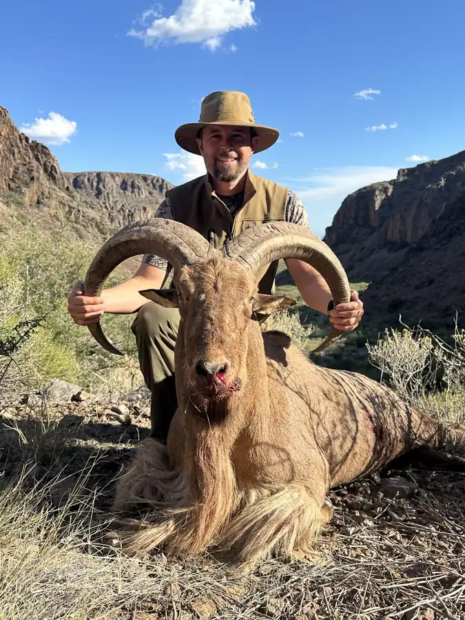 West Texas Aoudad hunt with RPG Adventures in Texas