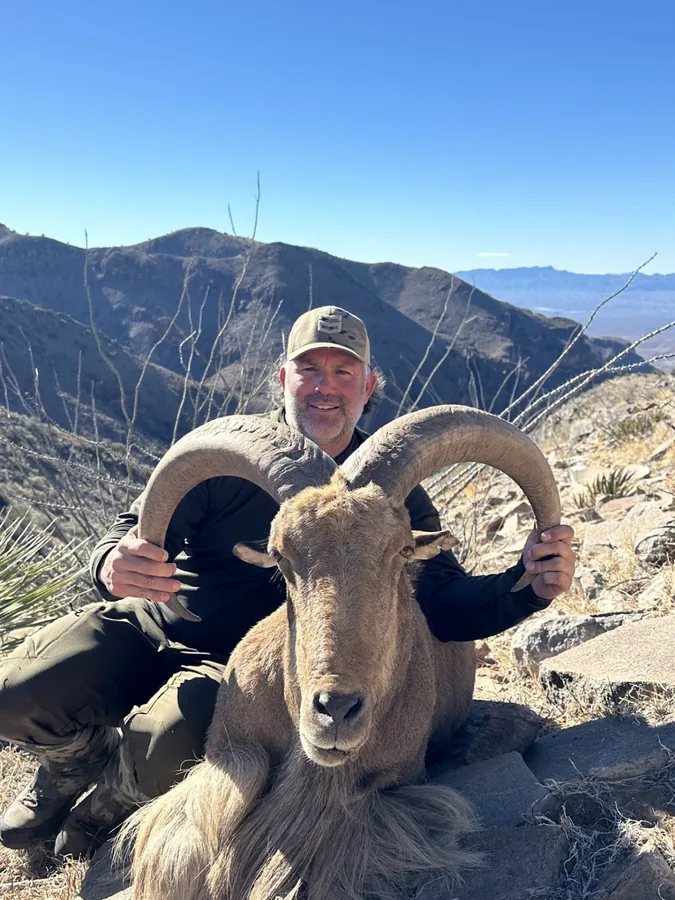 West Texas Aoudad hunt with RPG Adventures in Texas