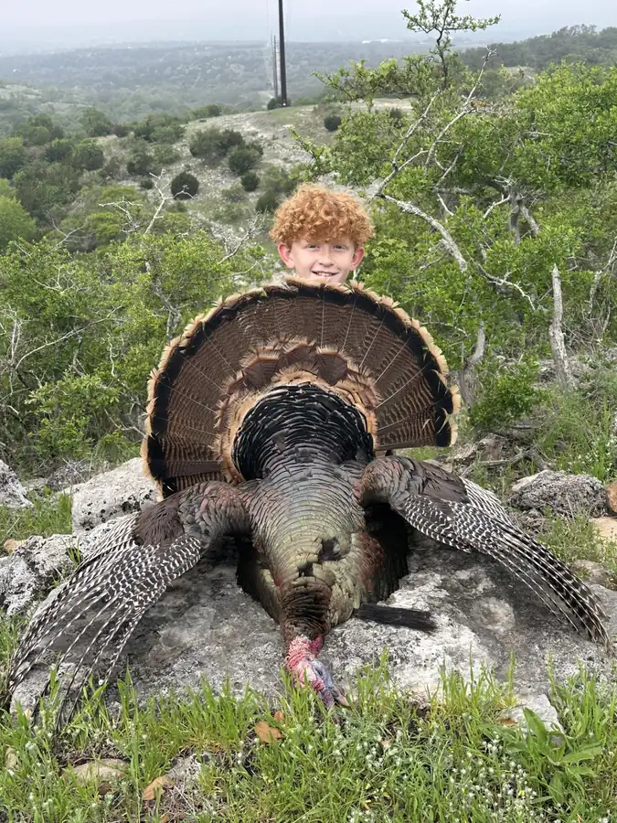 Rio Grande turkey hunt in Texas with RPG Adventures