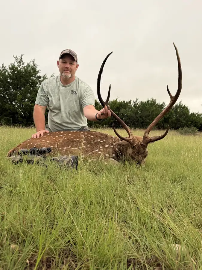Free-Range Axis hunt with RPG Adventures in Texas