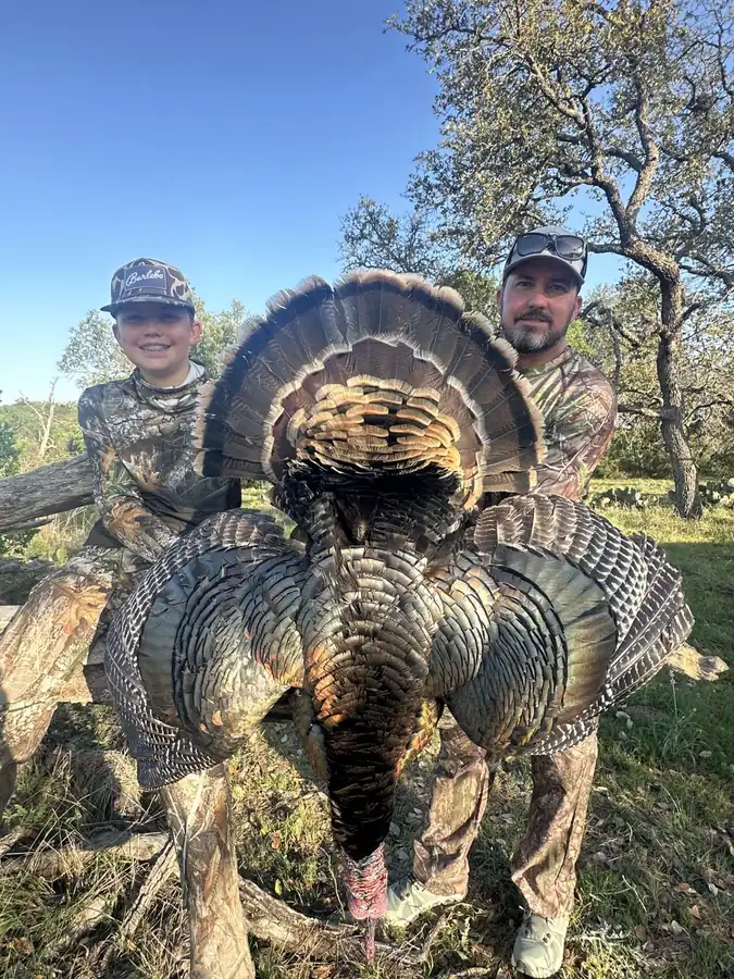 Rio Grande turkey hunt in Texas with RPG Adventures