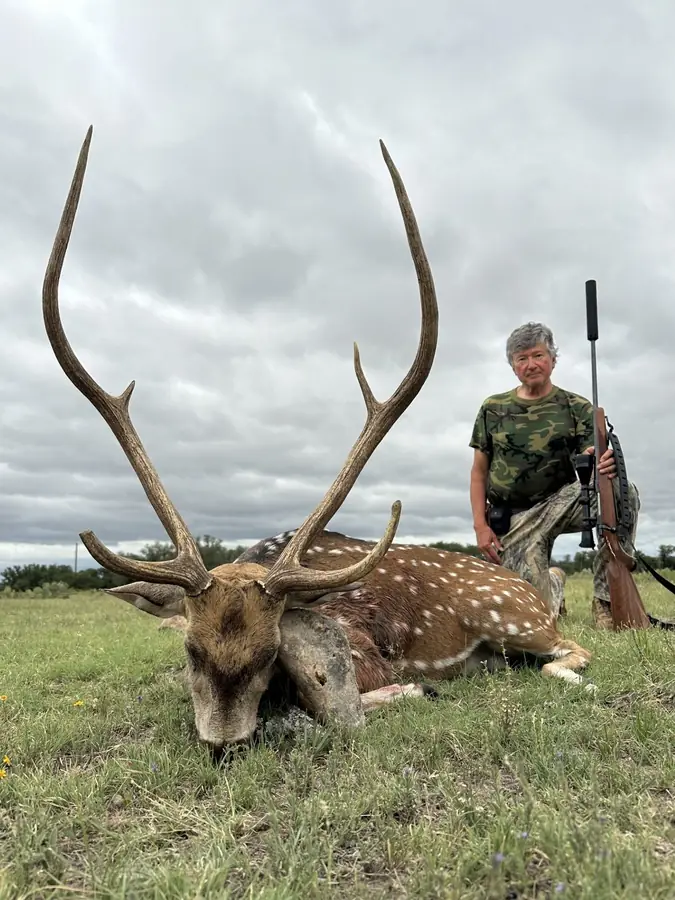 Free-Range Axis hunt with RPG Adventures in Texas